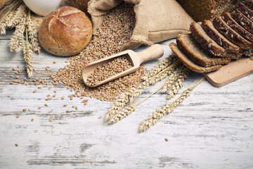 fresh bread and wheat © lusia83