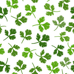seamless texture of parsley..