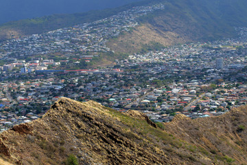 Fototapeta premium Waikiki Beach, Honolulu, Oahu, Hawaii..