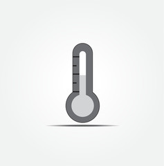 thermometer vector icon