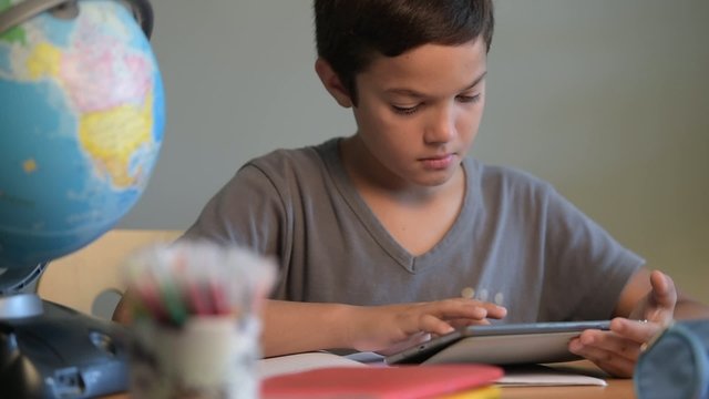 Child, Student, Education, School, Writing,Digital school