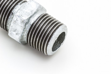 Threaded connector (Hexagon Nipple) ,pipe fitting.
