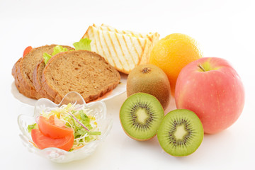 ヘルシーな朝食