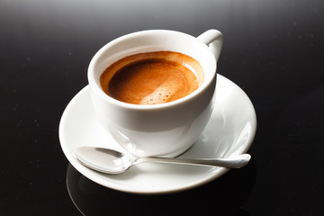 Obraz na płótnie Canvas cup of coffee