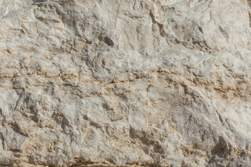 Texture - light yellow sandstone, structure of stone.