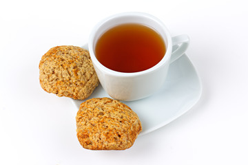 tea and cookie