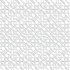 White pattern. Oriental ornament.