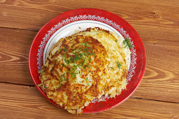 Boxty l Irish potato pancake.