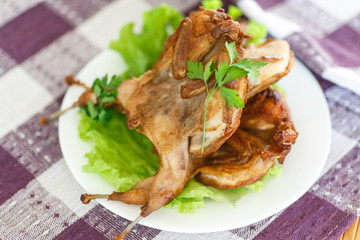 roasted quail