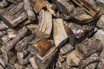 Firewood stack