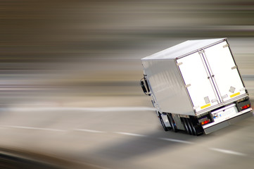 Lkw auf der Autobahn