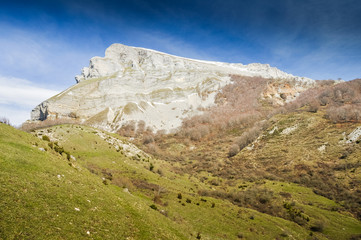 Fototapeta premium Beriain, San Donato range, Navarre, Spain