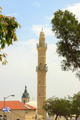Big minaret of Mahmoudiya Mosque