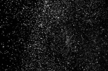 Abstract water spray