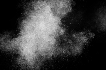 Abstract water spray