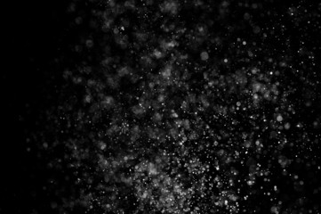 Abstract water spray