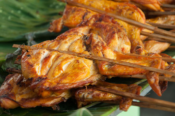 chicken wing  grill,Thai style