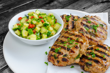 Ground turkey fillet