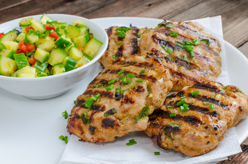 Ground turkey fillet