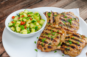 Ground turkey fillet