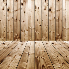 Holz Wand und Boden