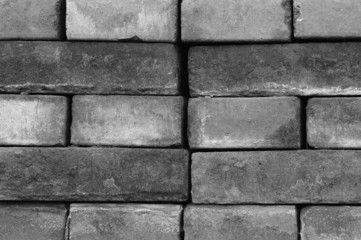Trockenmauer Hintergrund schwarz weiß