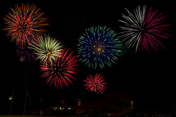 Fototapeta premium Fireworks