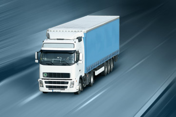 Lieferwagen unterwegs