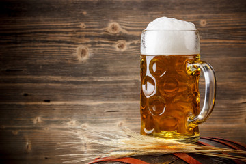Fresh light beer