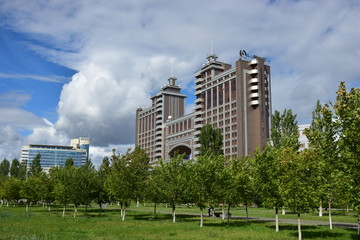 The Headquarters of the KazMunaiGaz Company in Astana