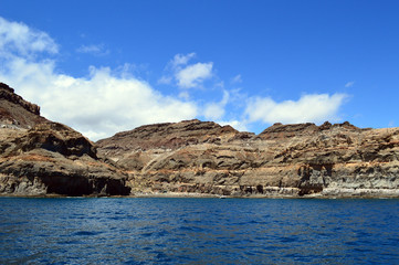 Fototapeta na wymiar Steilküste Gran Canaria