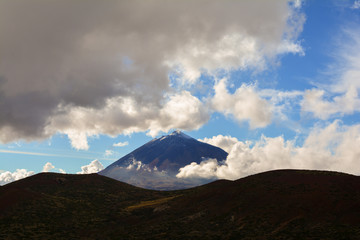 Plakat Vulkan Teide auf Teneriffa