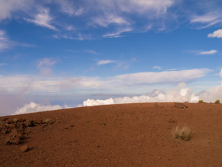 Wolken im Gebirge Teneriffas