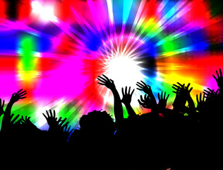 Fototapeta premium Musical background