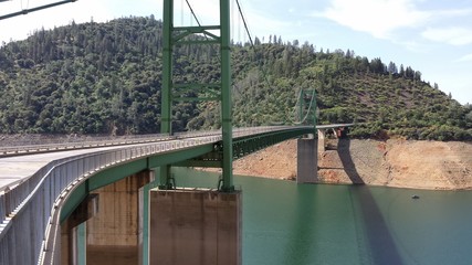 Lake Oroville bridge