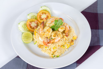 Thai Fried rice  with shrimp