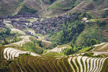 Longsheng Village in China © SeanPavonePhoto