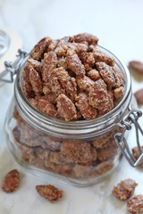 Candied almond and pecan