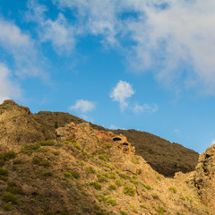 Felsen im Gebirge Teneriffas