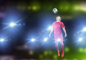 Obraz premium Football player