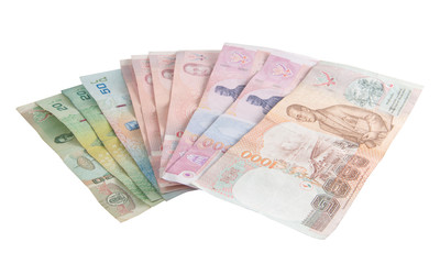 thai banknotes