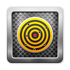 metal and target icon