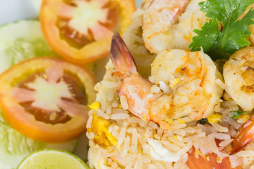 Thai Fried rice  with shrimp