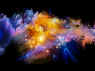 Obraz na płótnie Canvas Nebula Energy