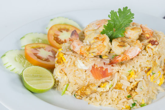 Thai Fried rice  with shrimp