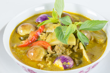 Green Curry with Chicken