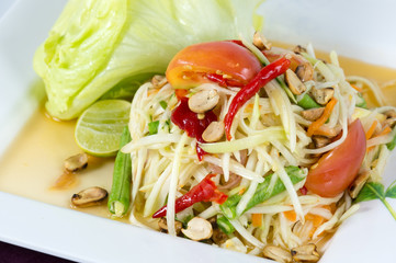 Papaya Salad, Thai call 