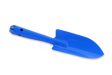 shovel for garden work isolated on white background