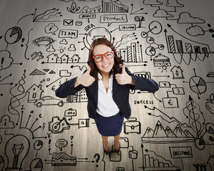 Fototapeta premium Successful woman