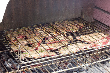 Grilled meat